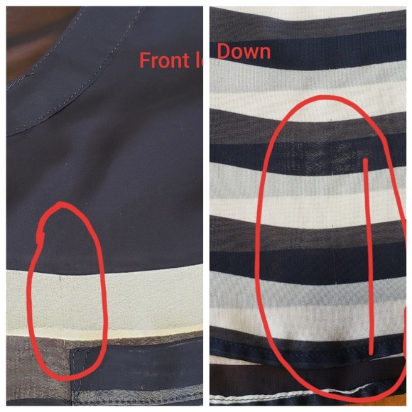 OLD NAVY Stripe Blouse!!! - Picture 7 of 8